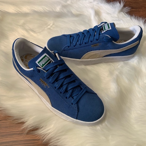 NEW Puma sneakers BLUE SUEDE - Picture 5 of 5